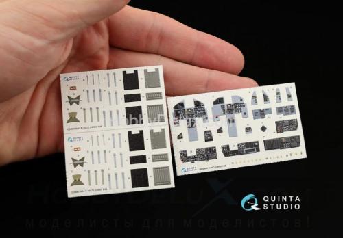 3D Декаль интерьера кабины F-15D