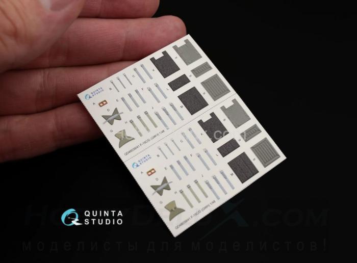 3D Декаль интерьера кабины F-15D QD48041