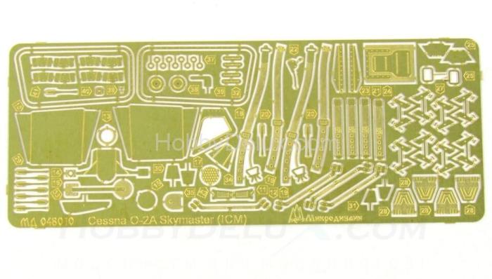 Набор фототравления для Cessna O2A Skymaster МД048010