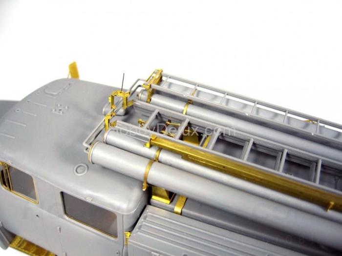 Набор фототравления на АЦ-40 (экстерьер) от ICM МД035387