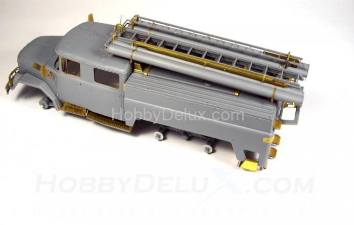 Набор фототравления на АЦ-40 (экстерьер) от ICM МД035387