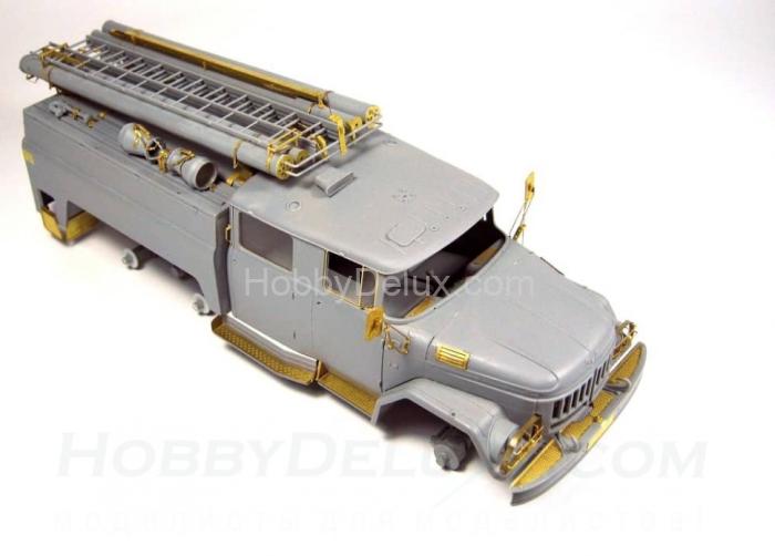 Набор фототравления на АЦ-40 (экстерьер) от ICM МД035387