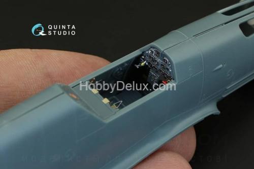 3D Декаль интерьера кабины Bf 109F-2/F-4 для модели Eduard
