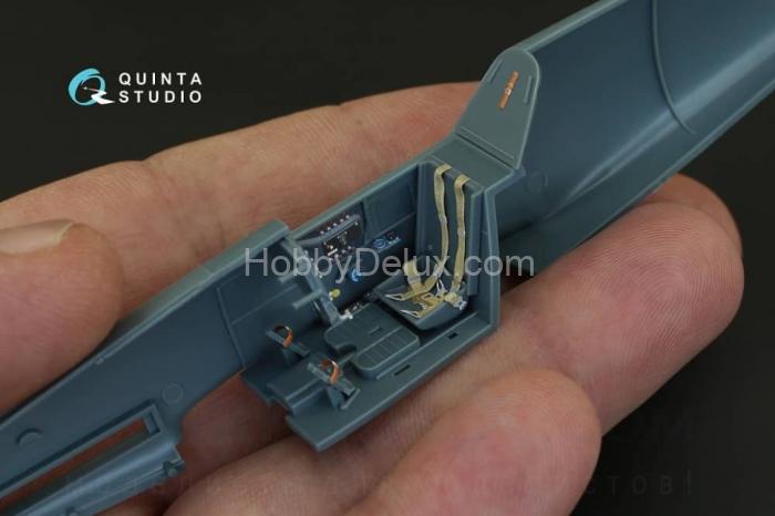 3D Декаль интерьера кабины Bf 109F-2/F-4 для модели Eduard QD48083