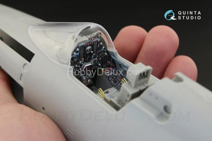 3D Декаль интерьера кабины F-105D для модели Трубач QD32051