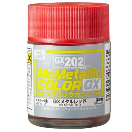 MR.HOBBY GX-202 GX Metal Red (18ml)