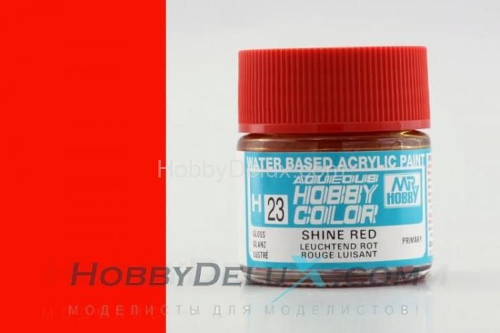 Краска акриловая Hobby Color - H023 Gloss Shine Red H23