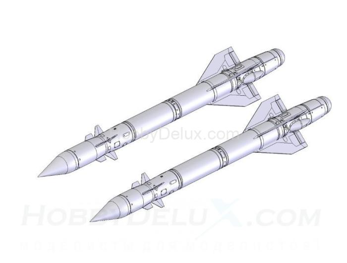 Авиационная управляемая ракета Х-25МП1 с пусковой АПУ-68УМ2 AMC48228