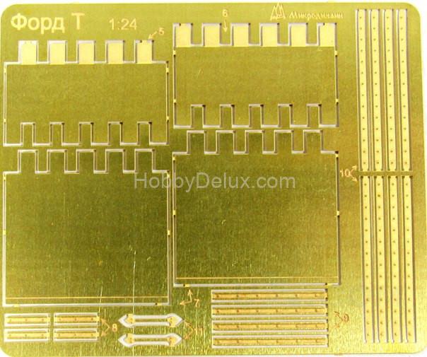 Набор фототравления для Форд-Т фургон от ICM (1:24) МД024203