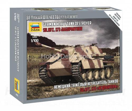 Немецкий тяжелый истребитель танков Sd.Kfz. 173 «Ягдпантера»