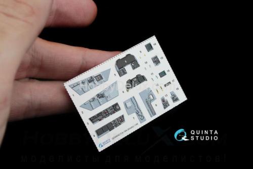 3D Декаль интерьера кабины F/A-18A