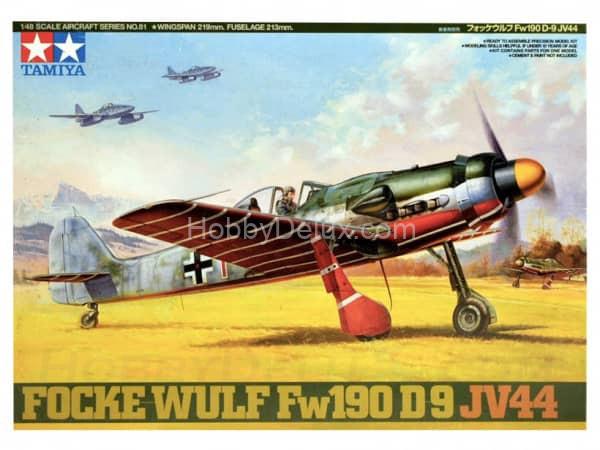 Немецкий истребитель Focke-Wulf Fw190 D-9 JV44 61081