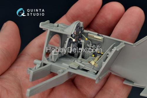 3D Декаль интерьера кабины Bf 109E-3 для модели Cyber-hobby/Dragon