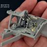 3D Декаль интерьера кабины Bf 109E-3 для модели Cyber-hobby/Dragon QD32052