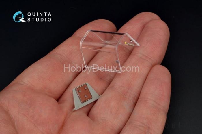 3D Декаль интерьера кабины Bf 109E-3 для модели Cyber-hobby/Dragon QD32052