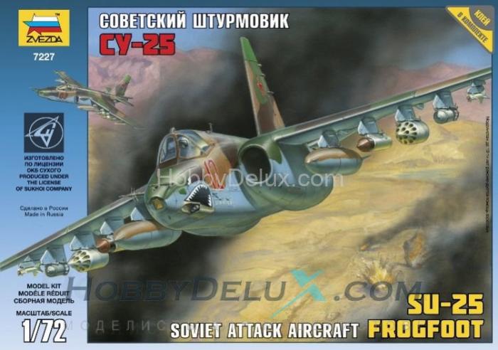 Советский штурмовик Су-25 ZV7227