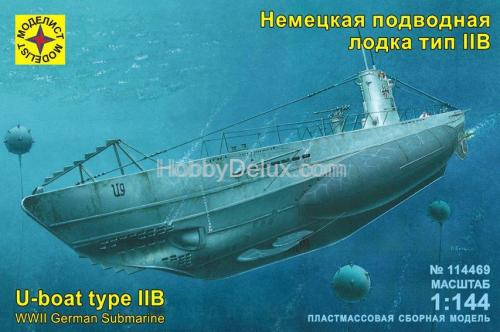 Немецкая  подводная  лодка  тип  IIB