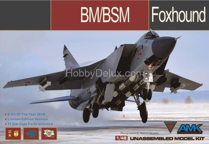 AMK 88003 1/48 MiG-31BM/BSM Foxhound AMK88003