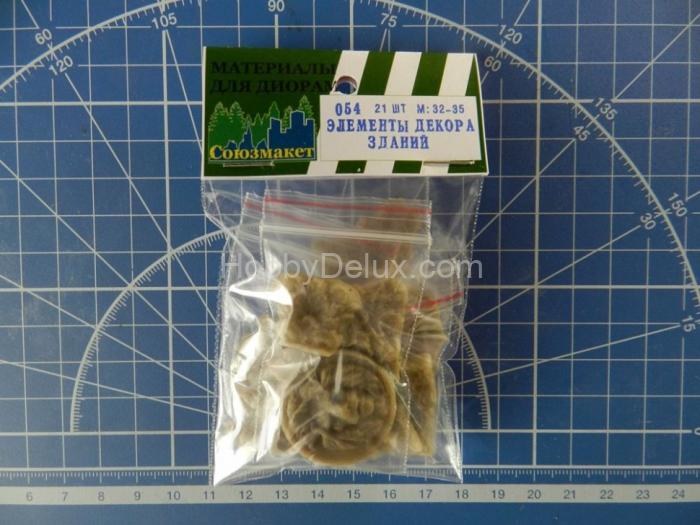 Элементы декора зданий 21 шт. Набор №1 SM054