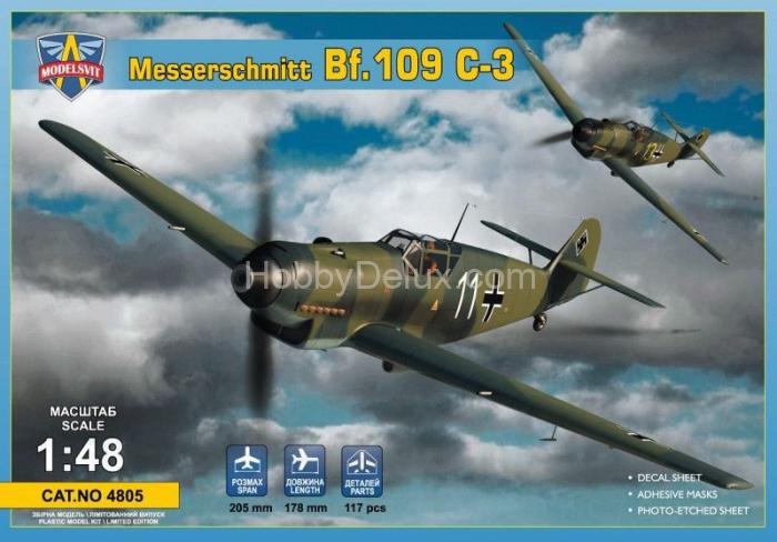Истребитель Messerschmitt Bf 109 C-3 MSVIT4805