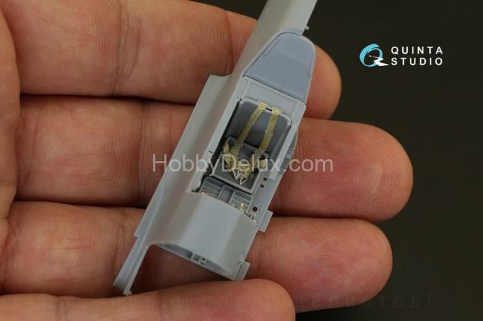 3D Декаль интерьера кабины Bf 109F-2/F-4 для Звезды QD48085