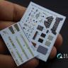 3D Декаль интерьера кабины Bf 109E-4 для модели Cyber-hobby/Dragon QD32053