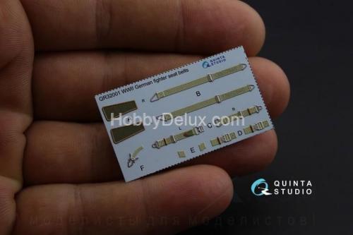 3D Декаль интерьера кабины Bf 109E-4 для модели Cyber-hobby/Dragon