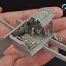 3D Декаль интерьера кабины Bf 109E-4 для модели Cyber-hobby/Dragon QD32053