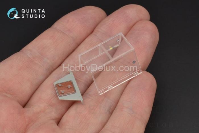 3D Декаль интерьера кабины Bf 109E-4 для модели Cyber-hobby/Dragon QD32053