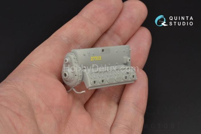 3D Декаль интерьера кабины Bf 109E-4 для модели Cyber-hobby/Dragon QD32053