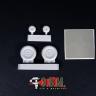 Як-9 колеса шасси (для бетонных аэродромов) 1/48 RS48022