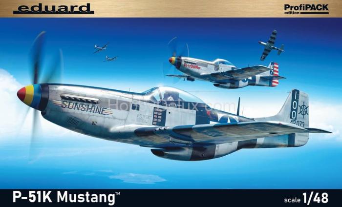 Eduard 82105 1/48 Истребитель P-51K Mustang 82105