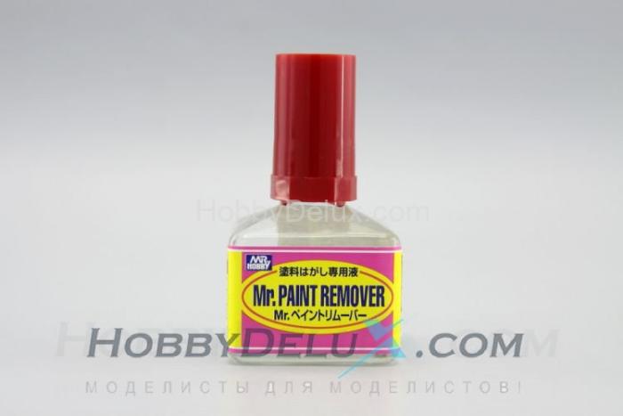 Разбавитель Mr.PAINT REMOVER R 40 мл. для удаления краски T-114