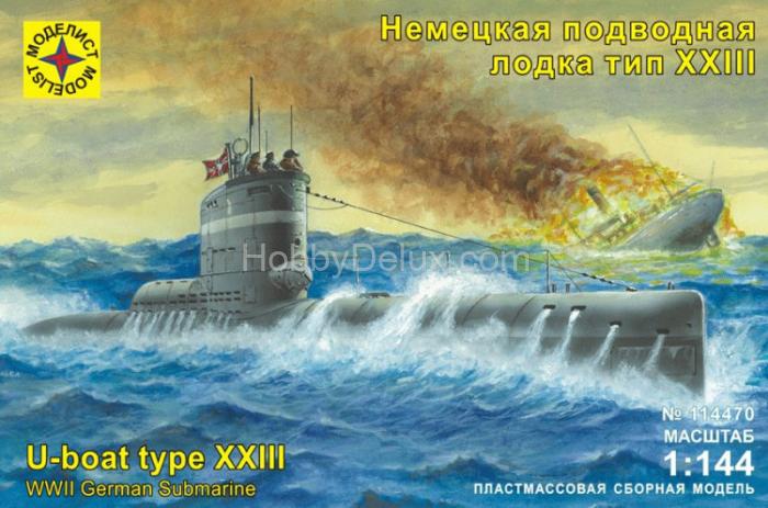 Немецкая  подводная  лодка  тип  XXIII Mod114470