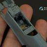 3D Декаль интерьера кабины Bf 109E-1/E-3 для модели Eduard QD48086