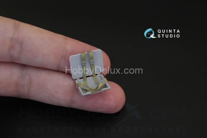 3D Декаль интерьера кабины F4U-4 для модели Трубач QD32054