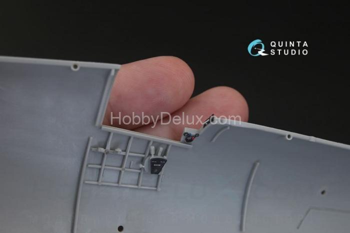 3D Декаль интерьера кабины F4U-4 для модели Трубач QD32054