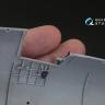 3D Декаль интерьера кабины F4U-4 для модели Трубач QD32054