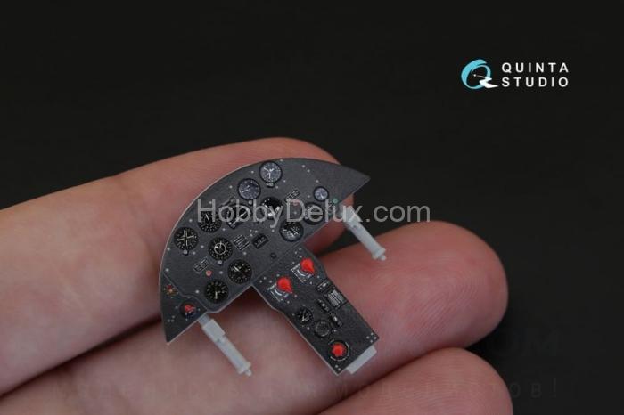 3D Декаль интерьера кабины F4U-4 для модели Трубач QD32054