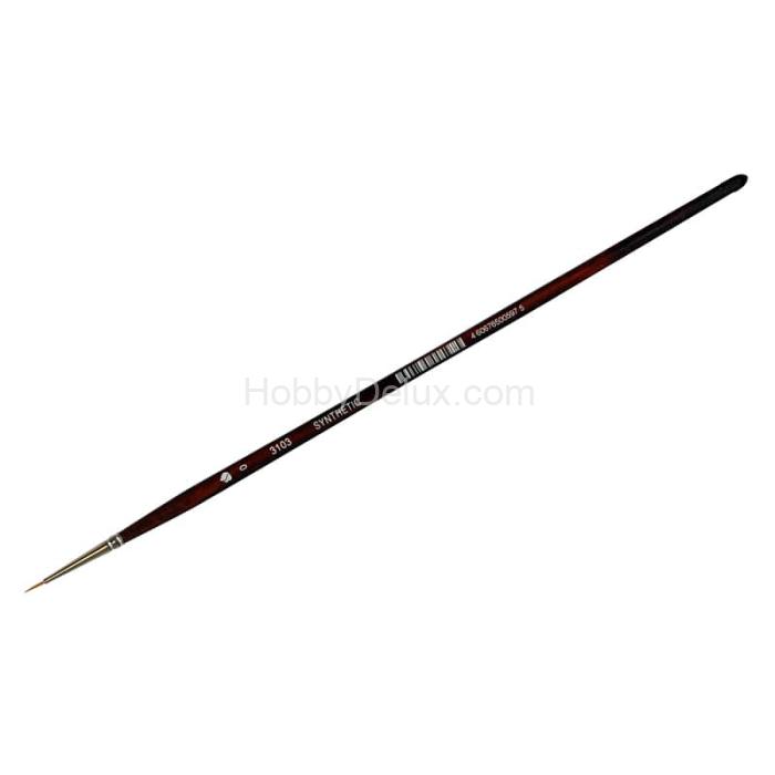 Кисть из синтетического волоса, № 0 B-007-0