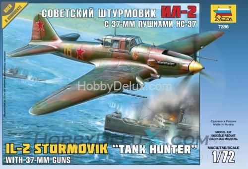Самолет "Ил-2" с пушкаи НС-37