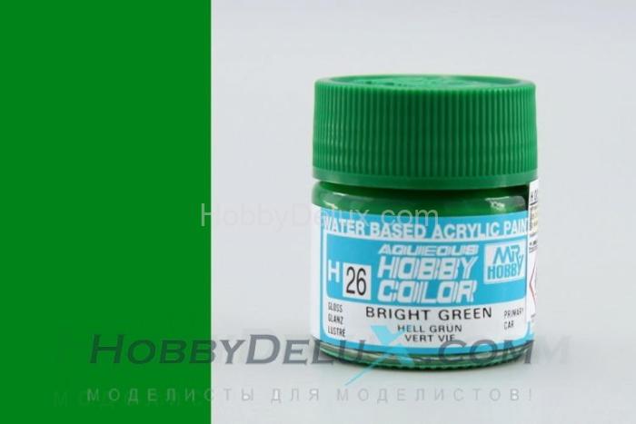 Краска акриловая Hobby Color - H026 Bright Green H26