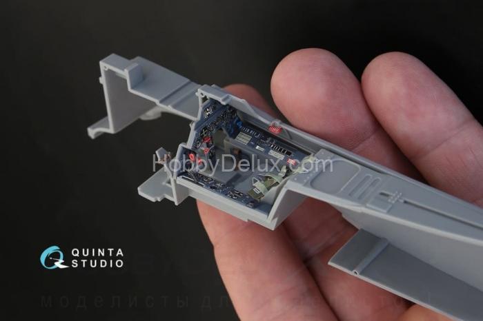 3D Декаль интерьера кабины FW 190A-5 для модели Hasegawa QD32055