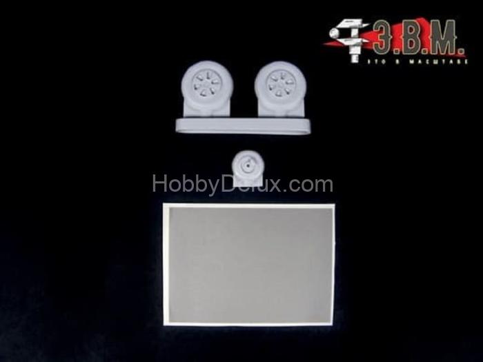 МиГ-21 колеса шасси (ранние) 1/48 RS48024