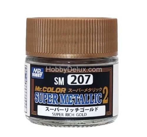 Краска Mr.Color - SM207 Super Rich Gold