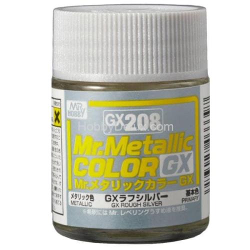 MR.HOBBY GX-208 GX Rough Silver (18ml)