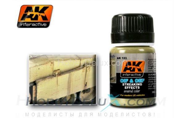 STREAKING EFFECTS FOR OIF & OEF - US VEHICLES AK123