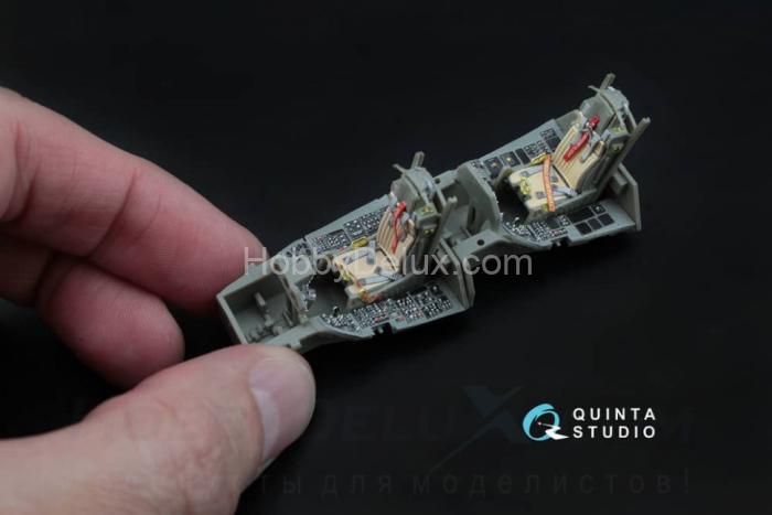 3D Декаль интерьера кабины F-16D (блоков 30/40/50) (расширен. набор) QD48045-Pro