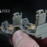 3D Декаль интерьера кабины F-16D (блоков 30/40/50) (расширен. набор) QD48045-Pro