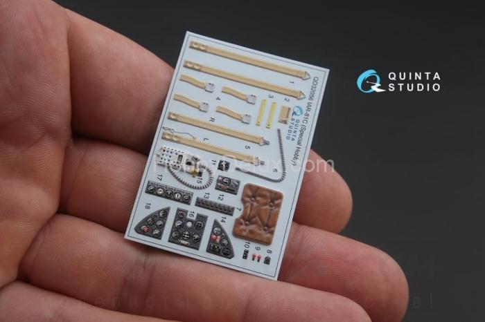 3D Декаль интерьера кабины IAR - 81C для модели Special Hobby QD32056